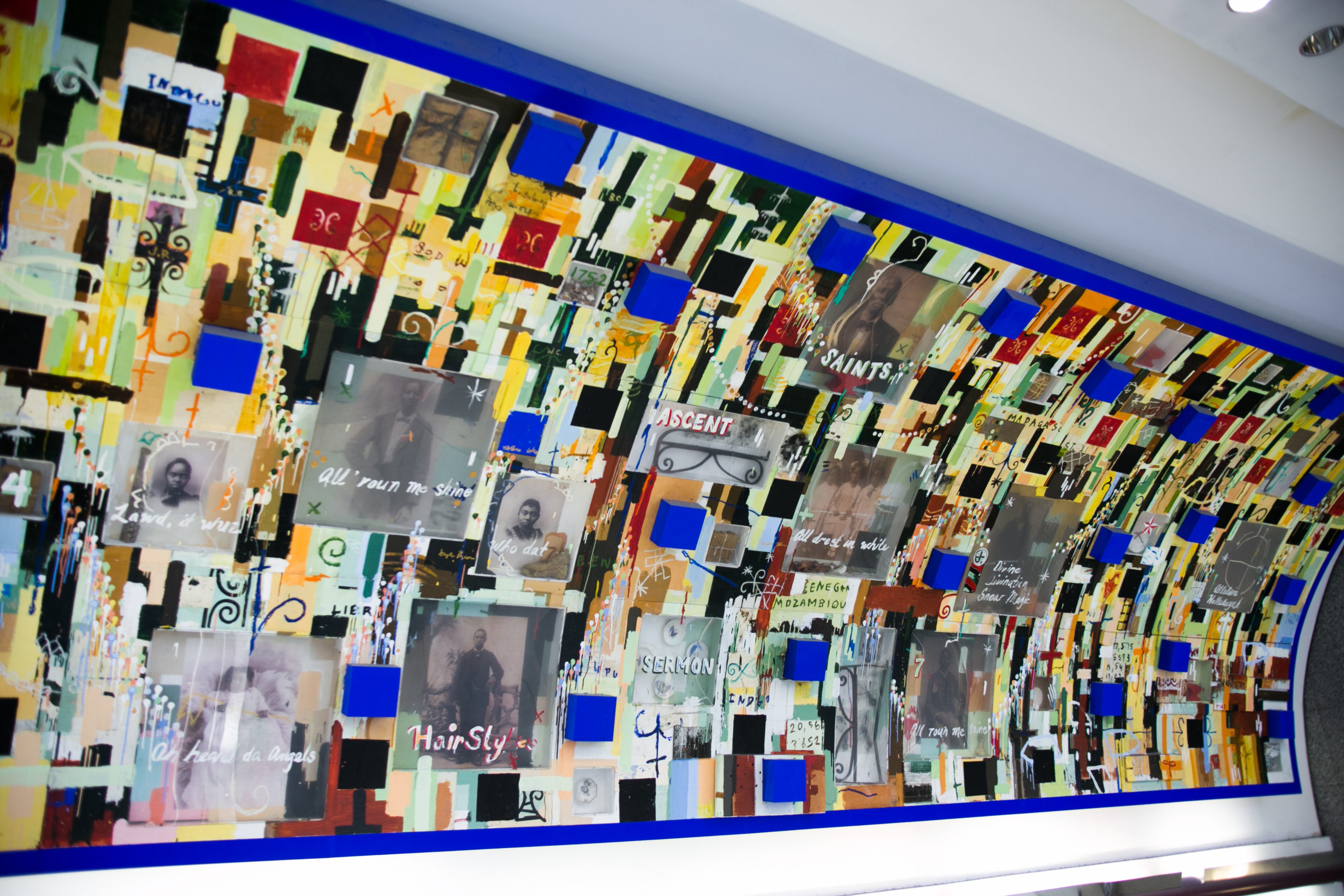 Saints, by Radcliffe Bailey