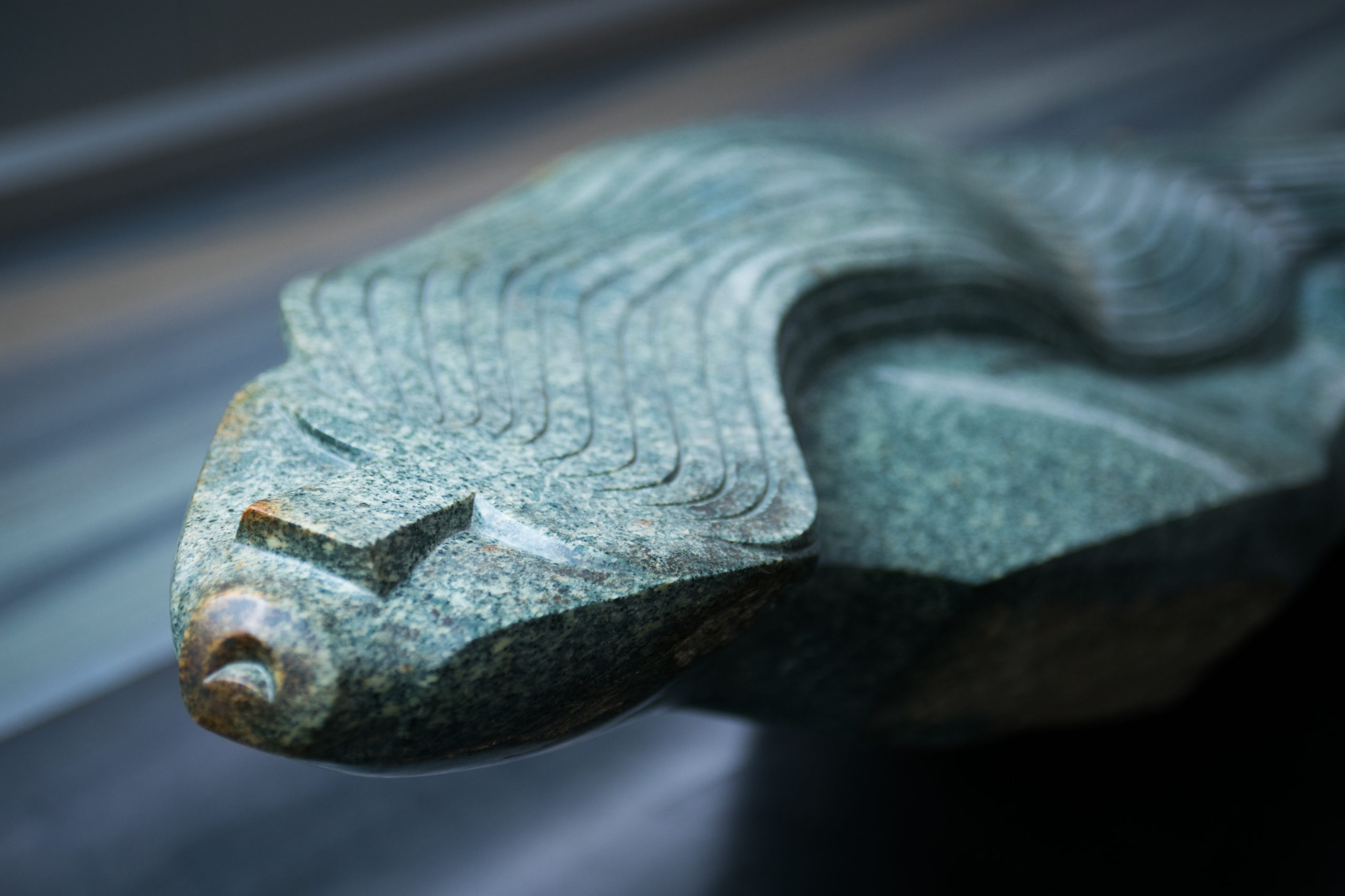 Water Spirit; one of the monumental stone sculptures in Zimbabwe: A Tradition in Stone