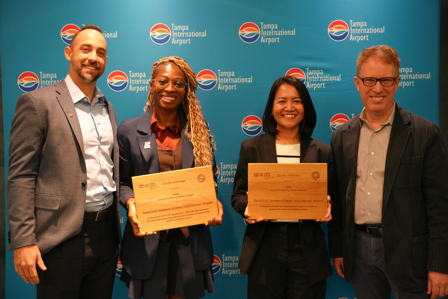 ATL Sustainability Team Recognized with Airports Going Green Award